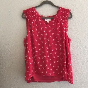 ELLE Pink Flamingo Shirt